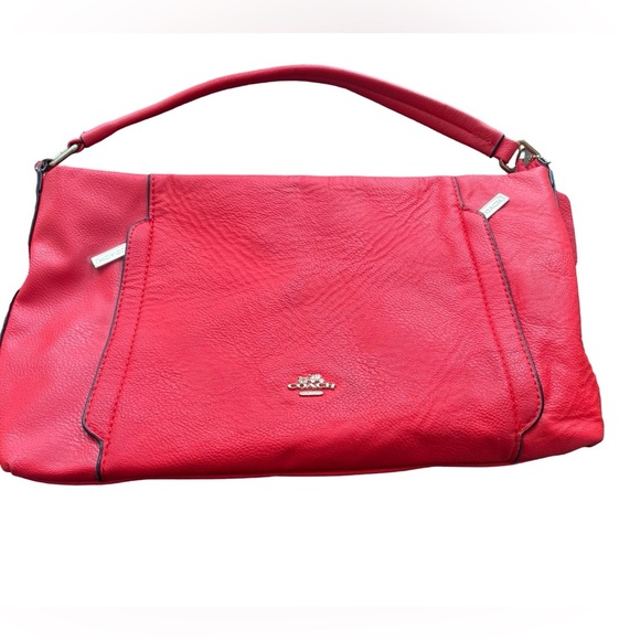 Coach Vintage Red Leather Women's Bag - Picture 1 of 8